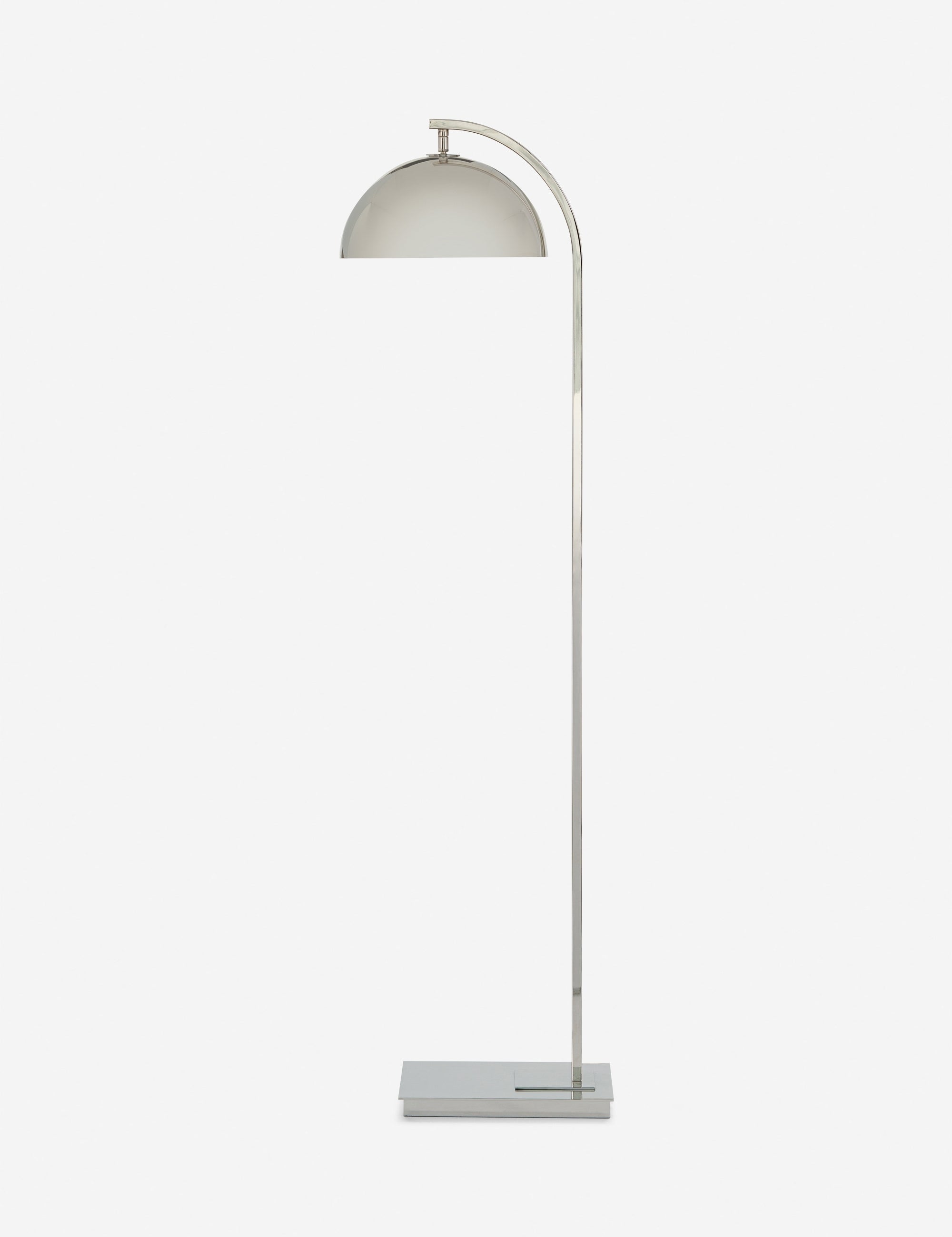Otto Floor Lamp | Swivel Metal Shade, Arched Neck Design