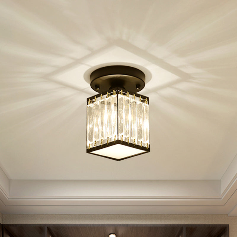 Bela Crystal Ceiling Light | Semi-Flush Design, Modern Elegance