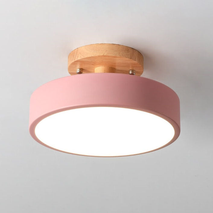 Brio Wooden Ceiling Light | Scandinavian Design, Soft LED Illumination