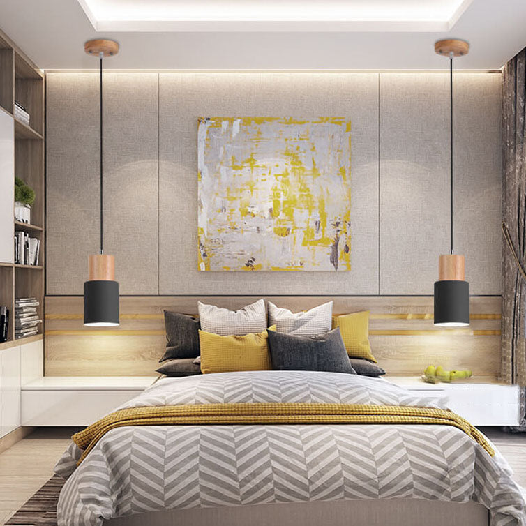 Belo Pendant Light | Modern Aluminium & Wood Design