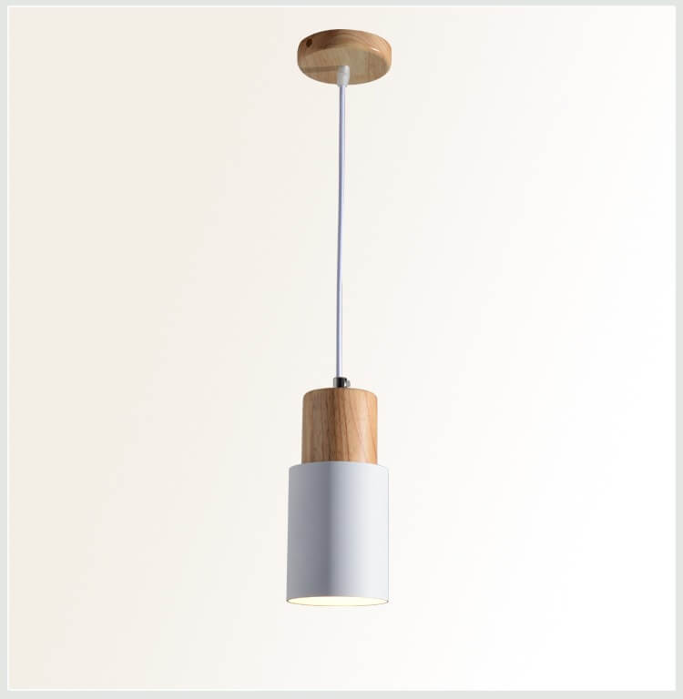 Belo Pendant Light | Modern Aluminium & Wood Design