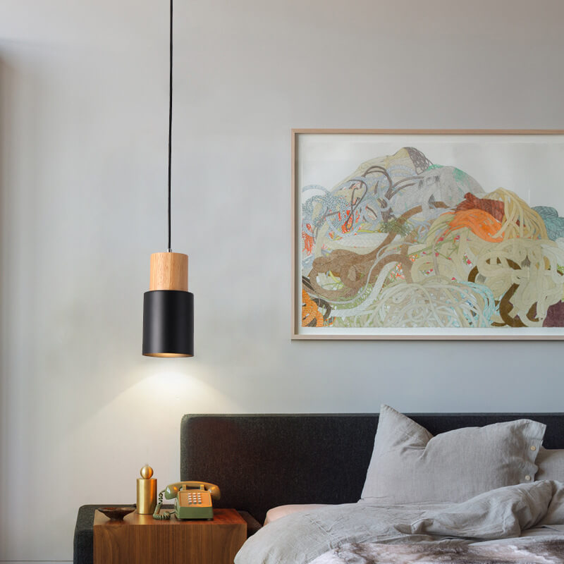 Belo Pendant Light | Modern Aluminium & Wood Design