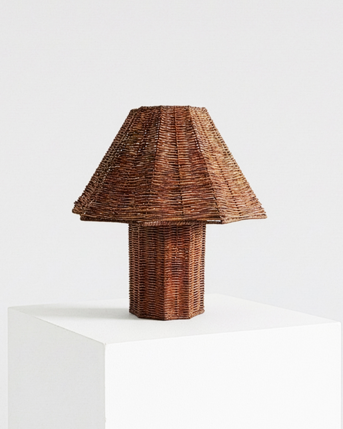Luna Table Lamp | Natural Rattan Shade, Organic Warmth