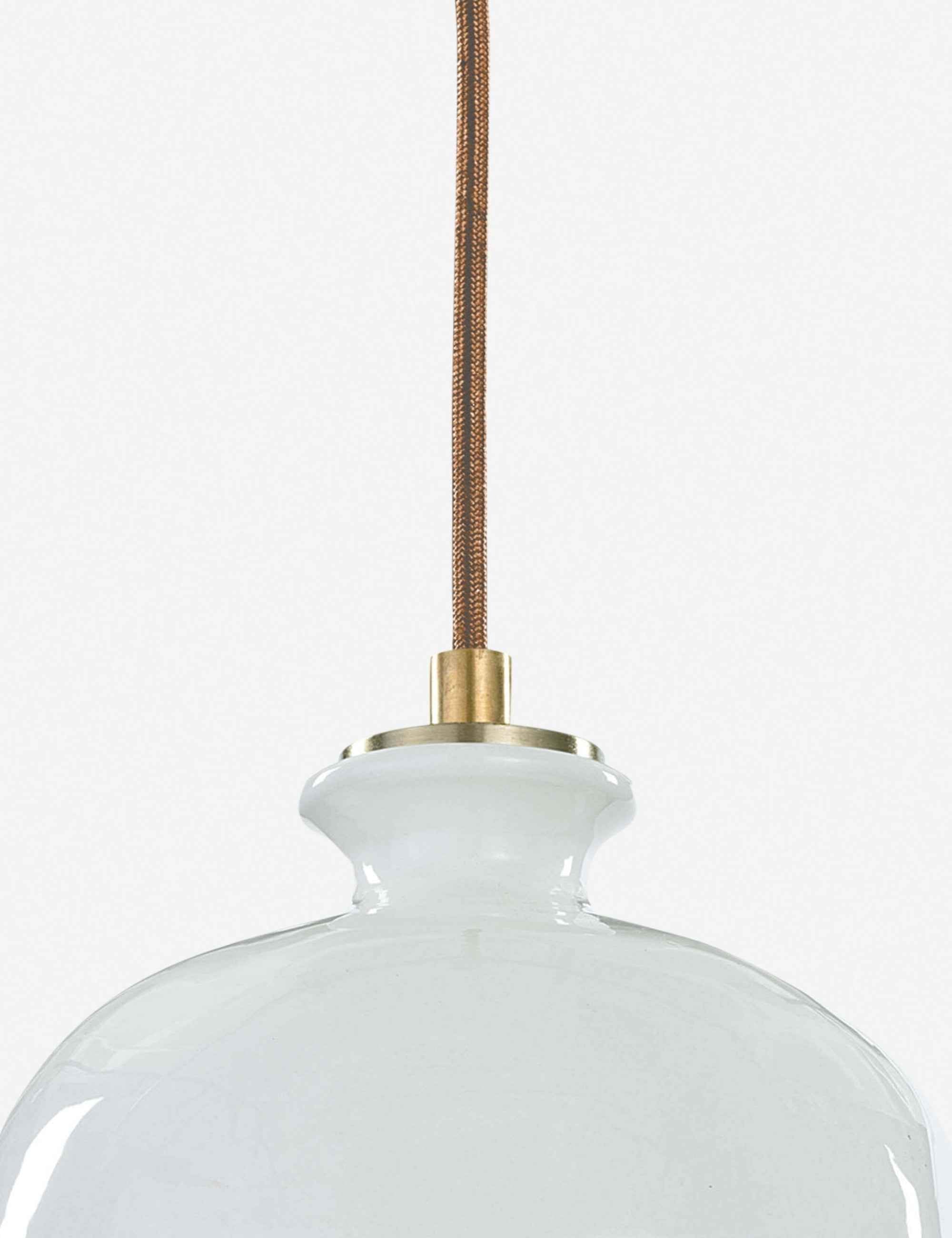 Haven Pendant Light | Mid-Century Design, Glossy Finish