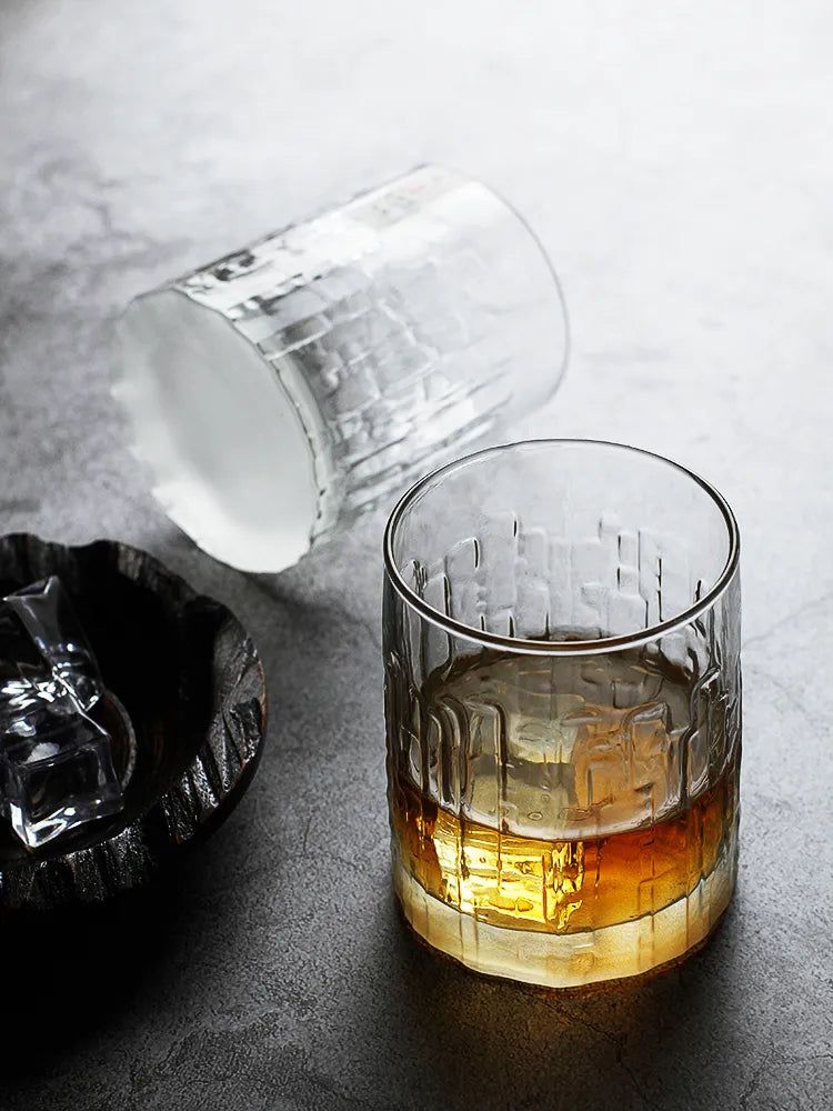 Bento Whiskyglas | Handgemaakt Kristalglas, Geleverd in Houten Kist