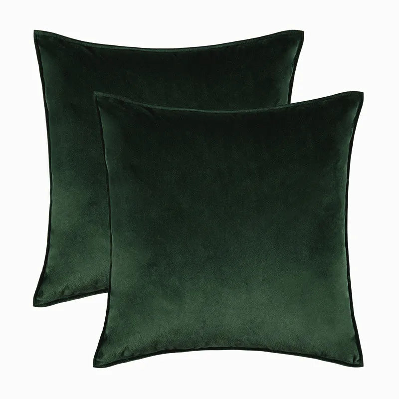 Bela Velvet Cushion Cover | Soft Fabric, Hidden Zipper