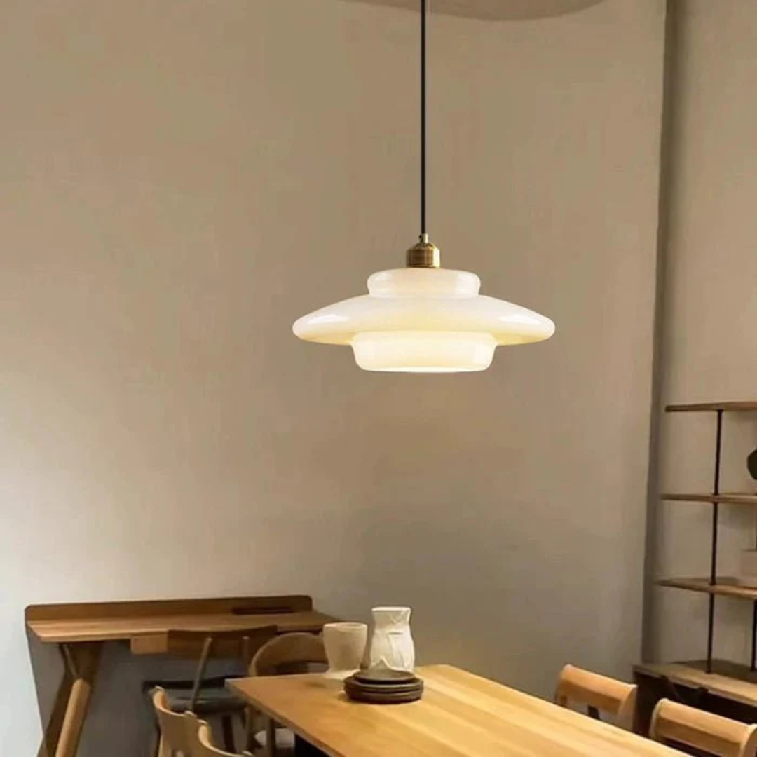 Bello Hanging Lamp | Organic Design, Diffuse Glass Lighting