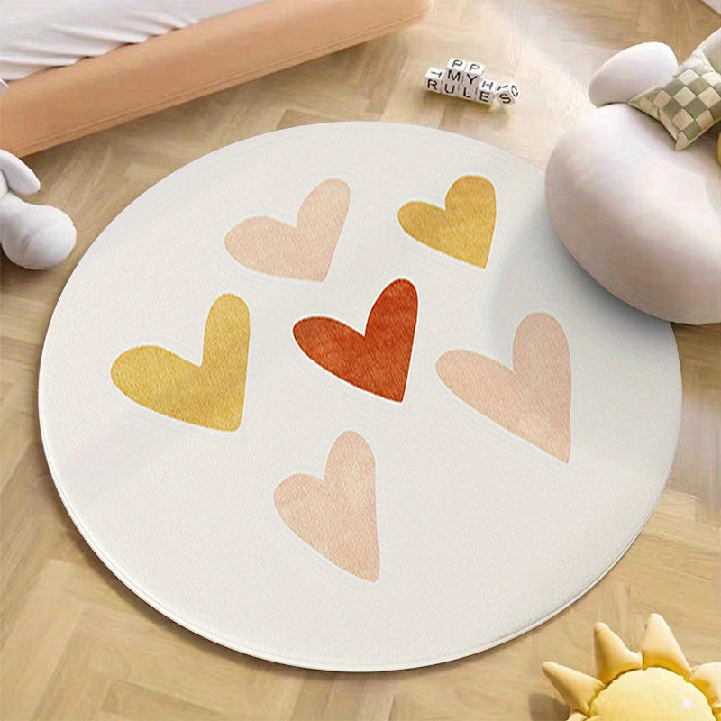Bello Round Rug | Antislip, Machine Washable, 100 cm