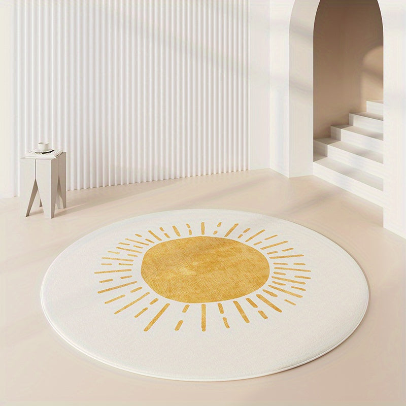 Bello Round Rug | Antislip, Machine Washable, 100 cm