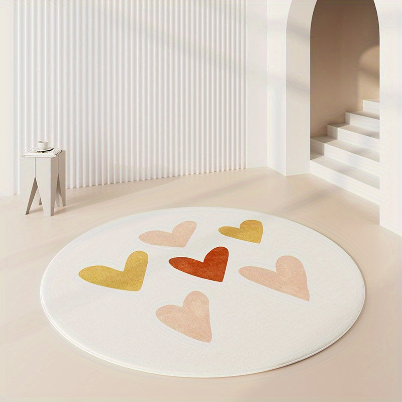 Bello Round Rug | Antislip, Machine Washable, 100 cm