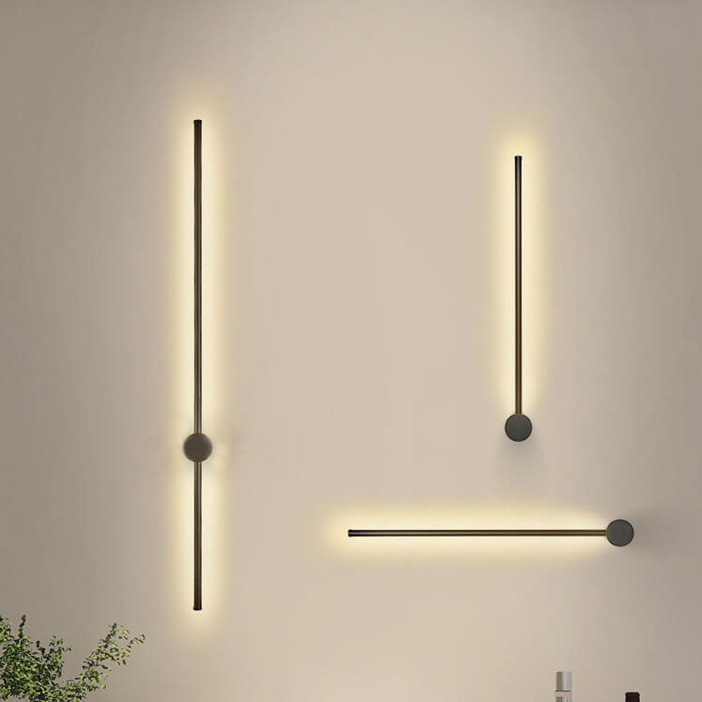 Sleek Aluminum LED Wall Sconce Light