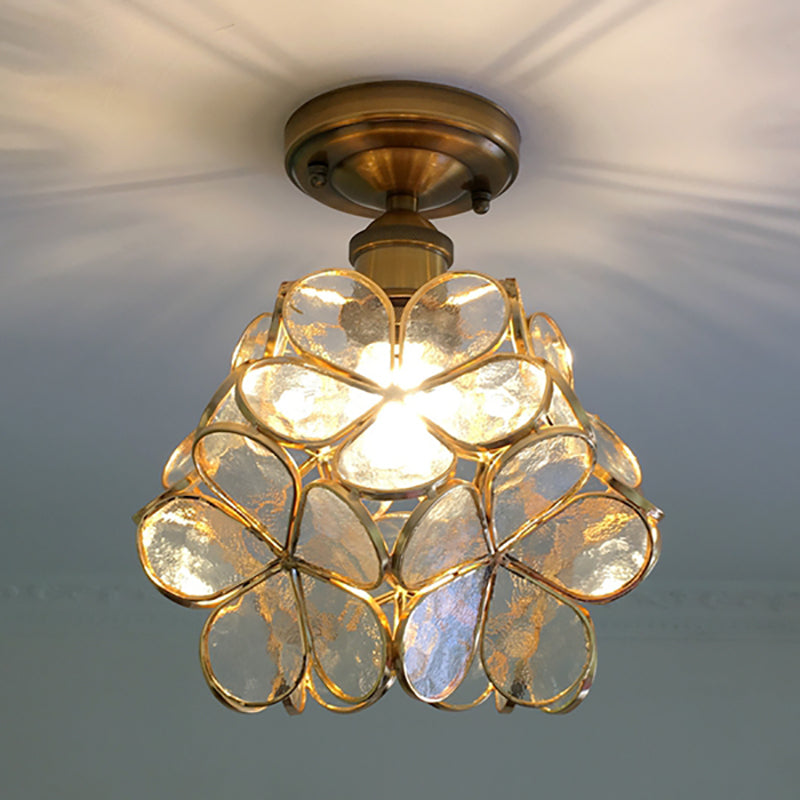 Bello Retro Flower Ceiling Light | Colourful PVC Flush Mount