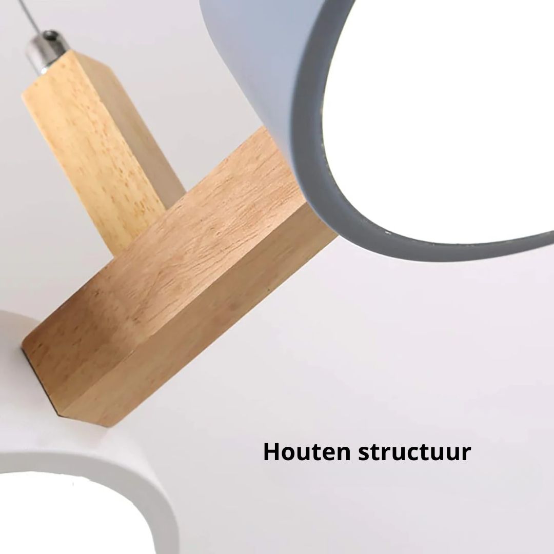 Kavero LED Hanglamp | Houten Details, Modern Design