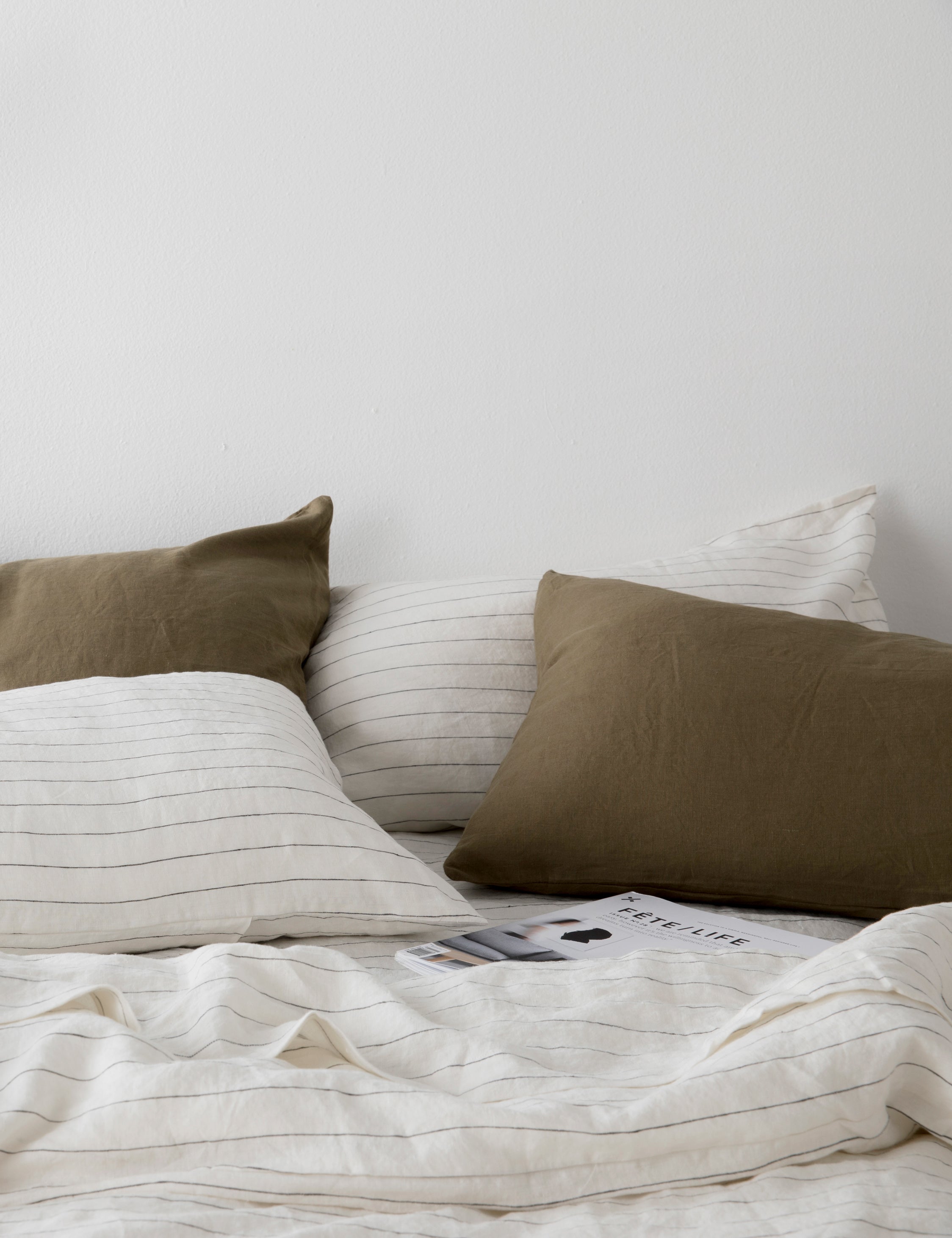Bela Linen Pillowcases | 100% European Flax, Set of 2