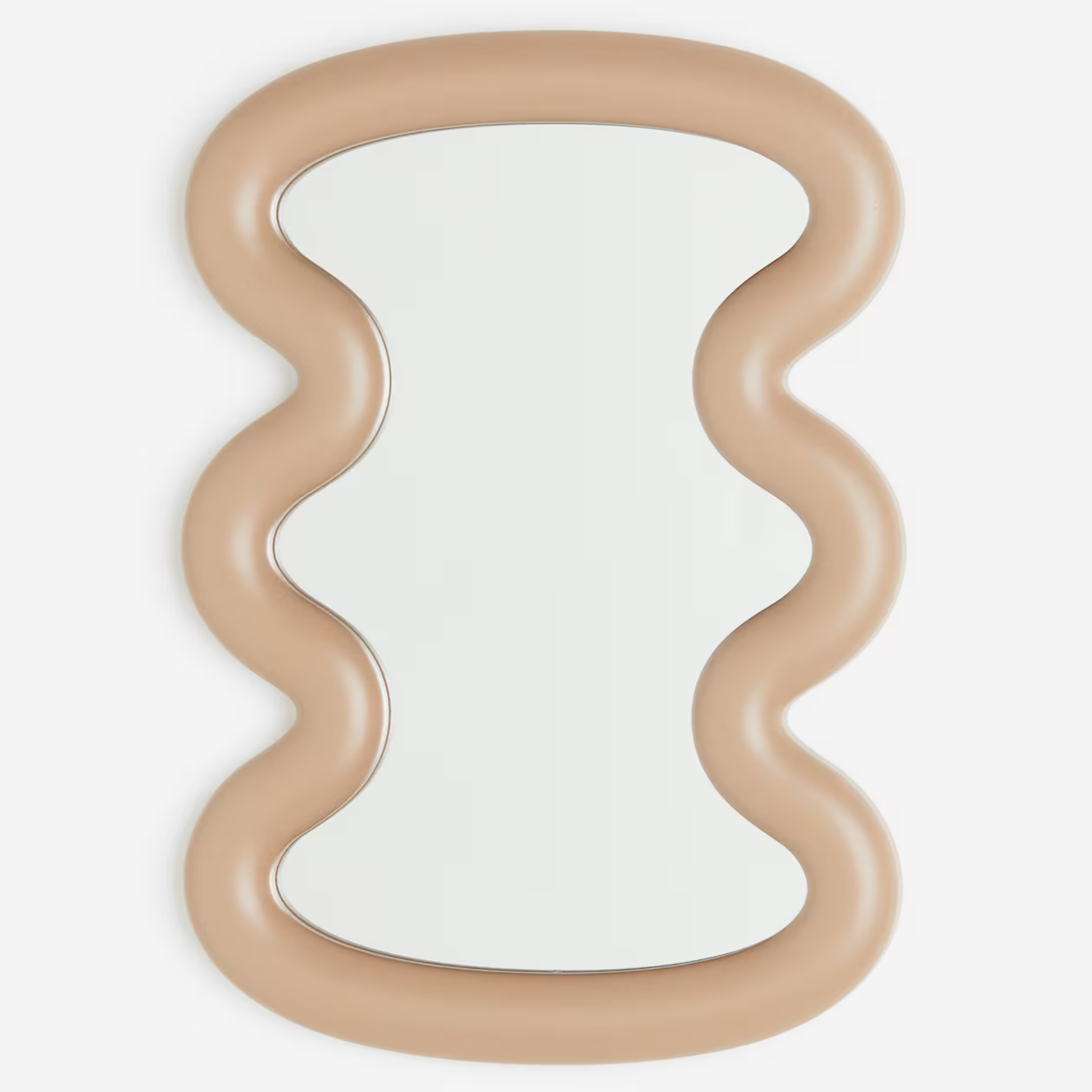 Bela Wave Design Mirror | Curvy Frame, High-Quality Glass