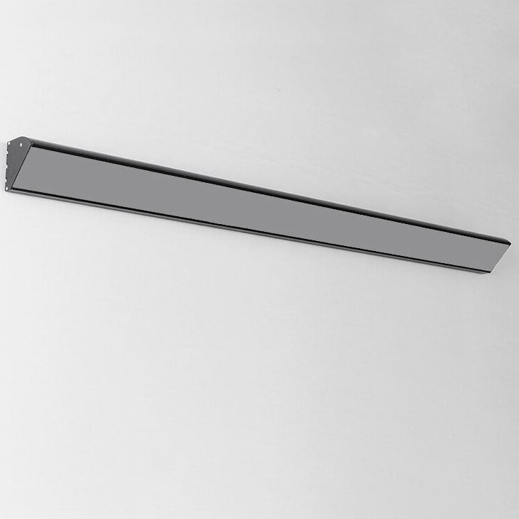Contemporary Waterproof LED Wall Sconce Lamp for Outdoor Use - Long Bar Design in Aluminum and Acrylic