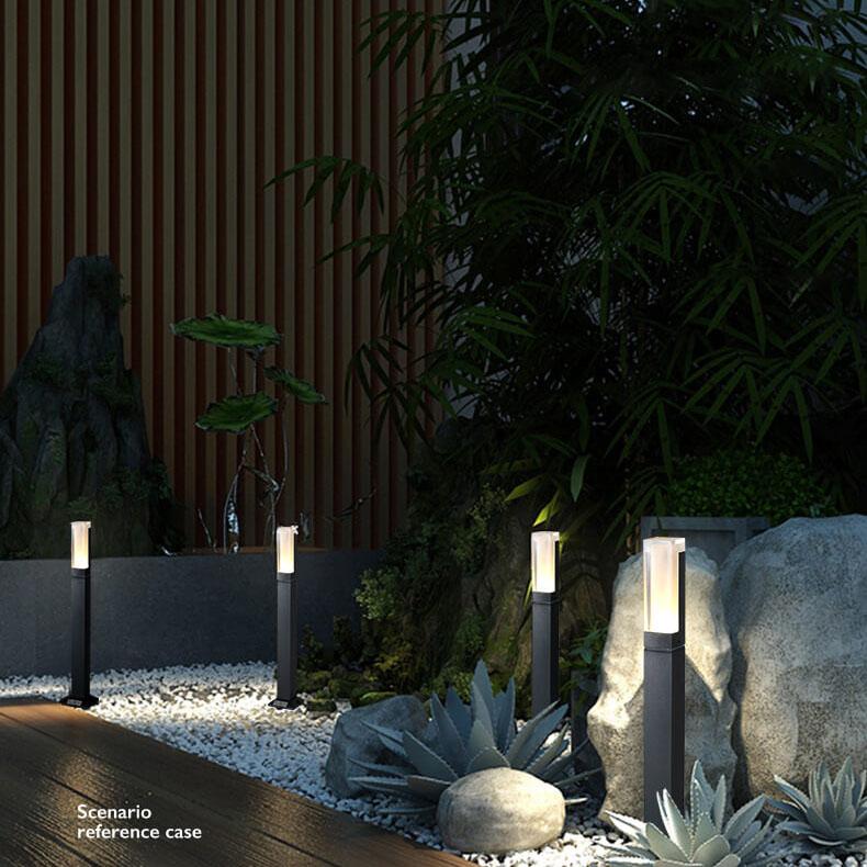 Outdoor Waterproof Acrylic LED Lawn Light Column for Garden
