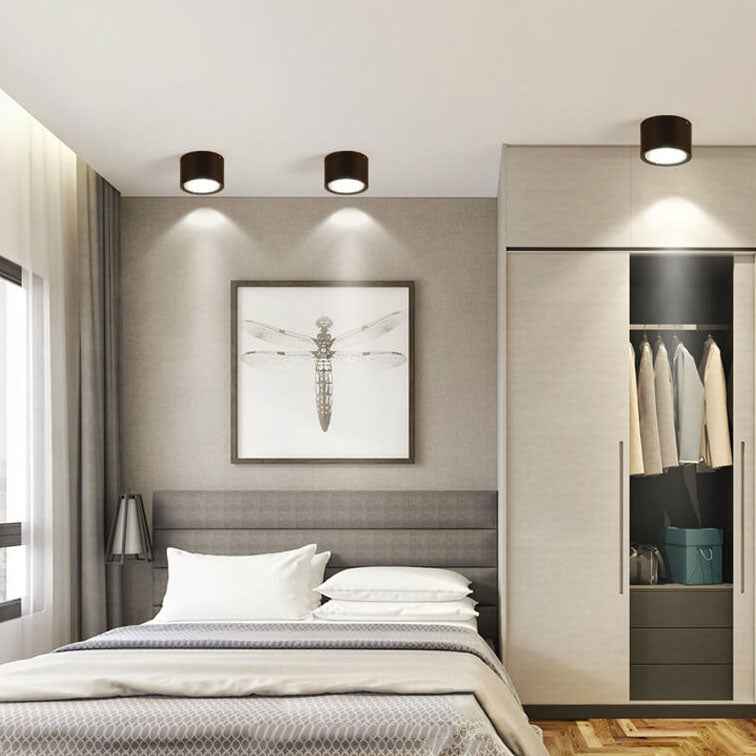 Northern Style LED Cylinder Flush Mount Ceiling Light