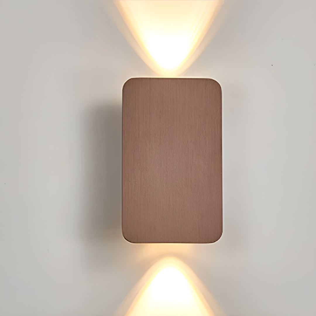 Luma LED Wandlamp | Geborsteld Aluminium, Minimalistisch Design