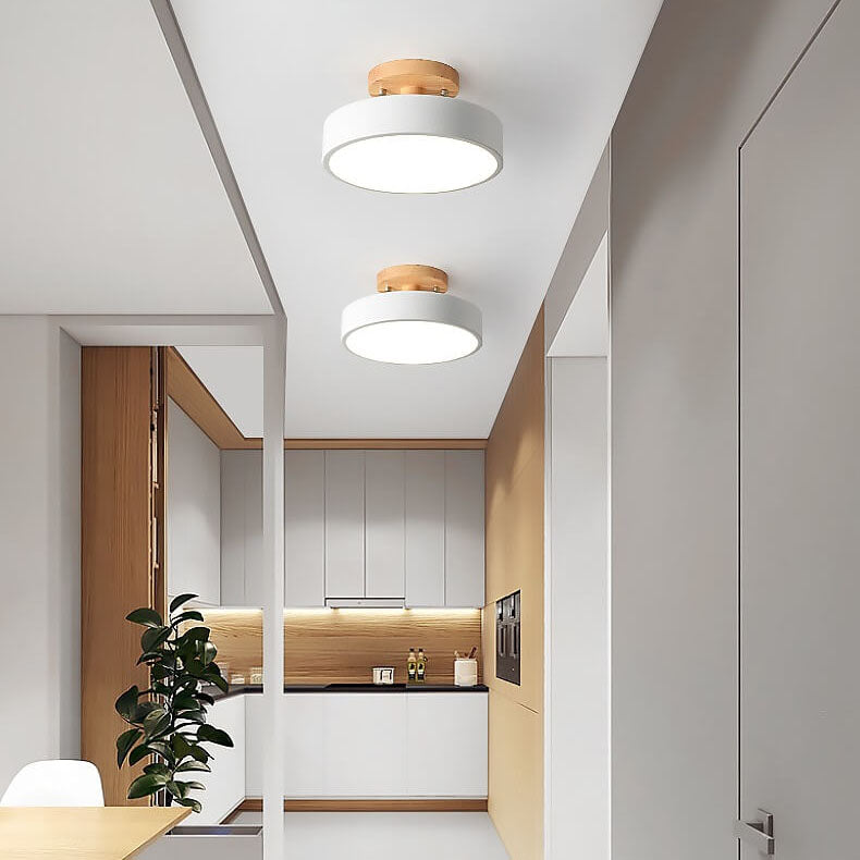 Brio Wooden Ceiling Light | Scandinavian Design, Soft LED Illumination