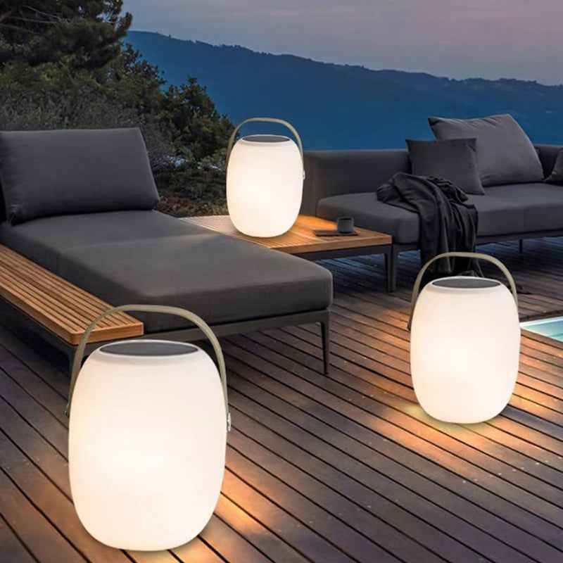 Waterproof Solar-Powered Portable LED Basket Light for Outdoor Decor