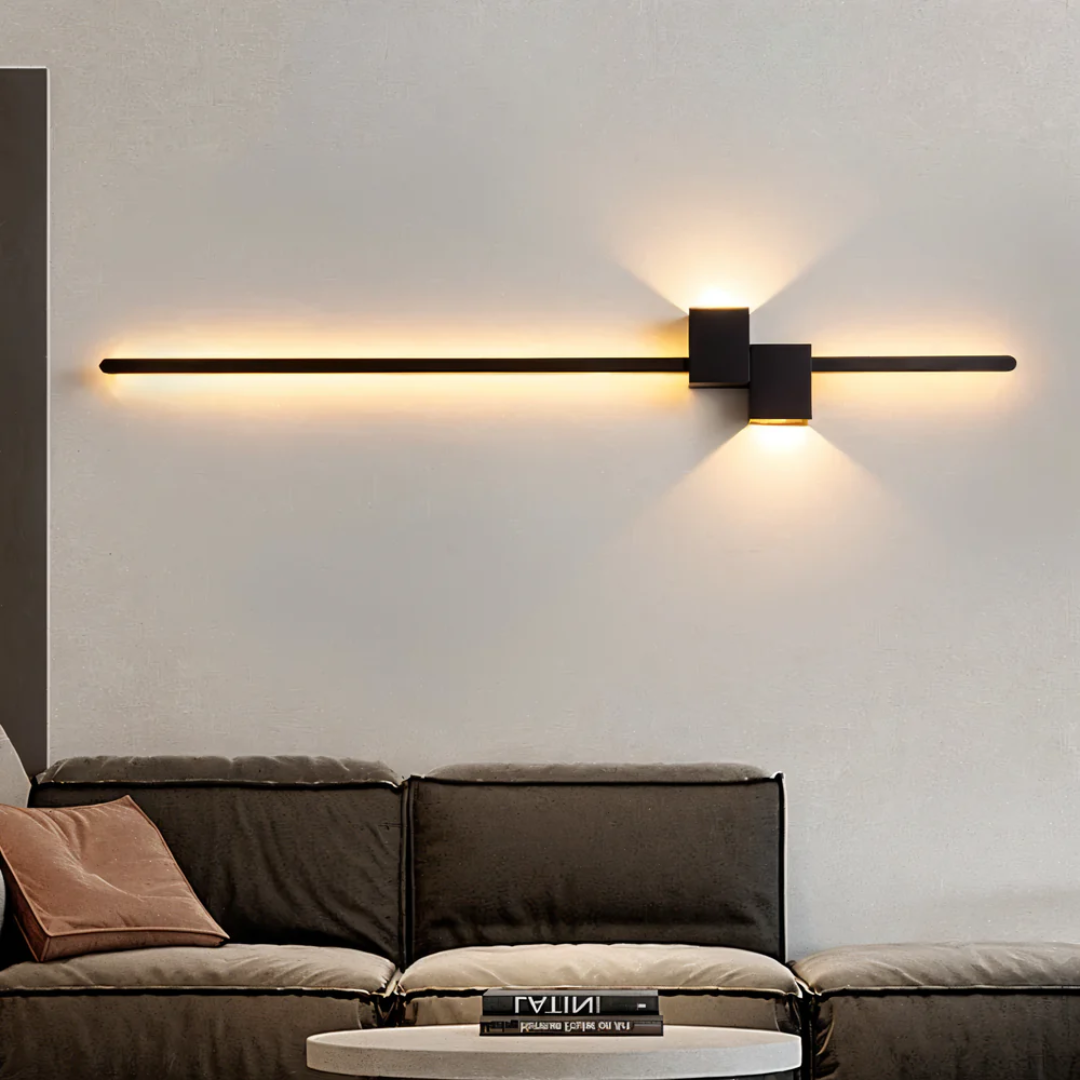 Luxe LED Wall Light | Modern Aluminium Design, Warm White Glow