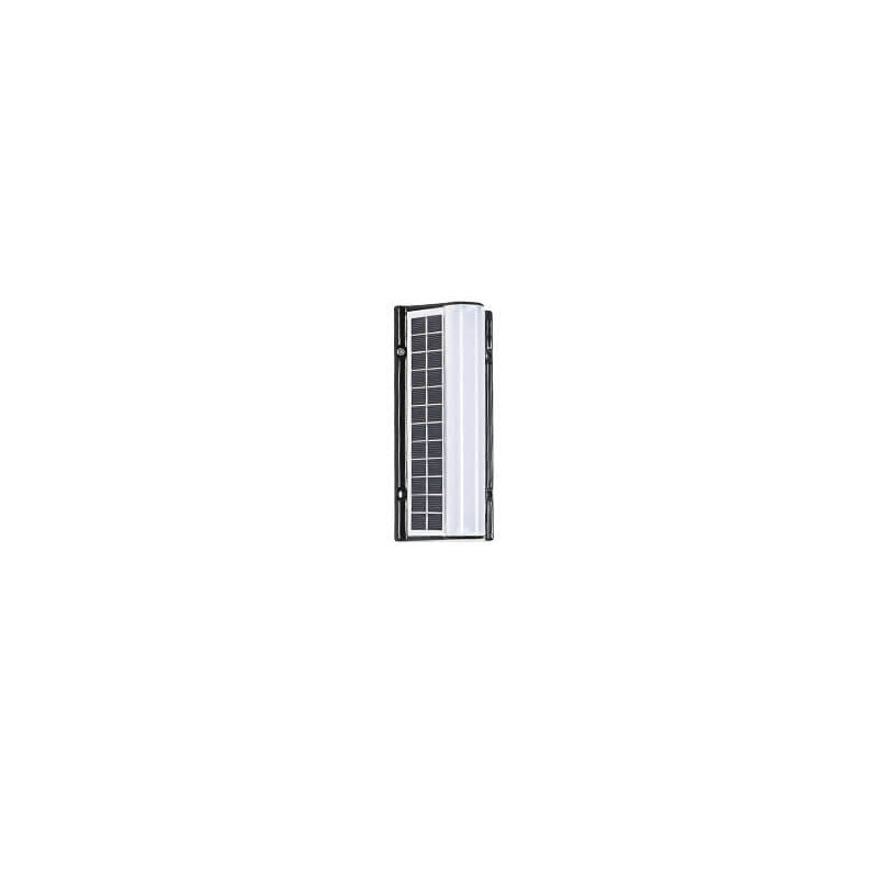 Contemporary Waterproof Outdoor Garden Wall Light with Long Acrylic Solar LED