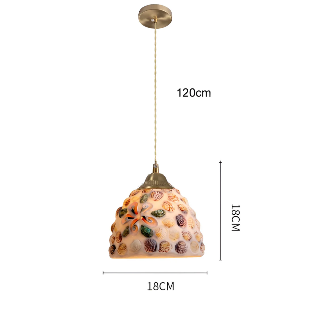 Bello Hanglamp | Retro Glasoptiek met Koper, Sfeervol Warmwit Licht