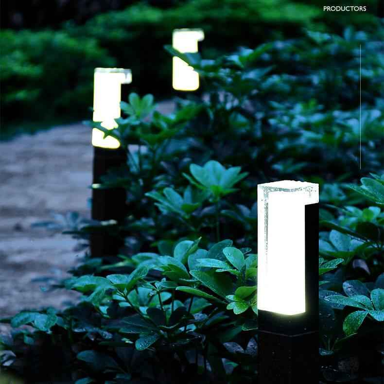 Outdoor Waterproof Acrylic LED Lawn Light Column for Garden