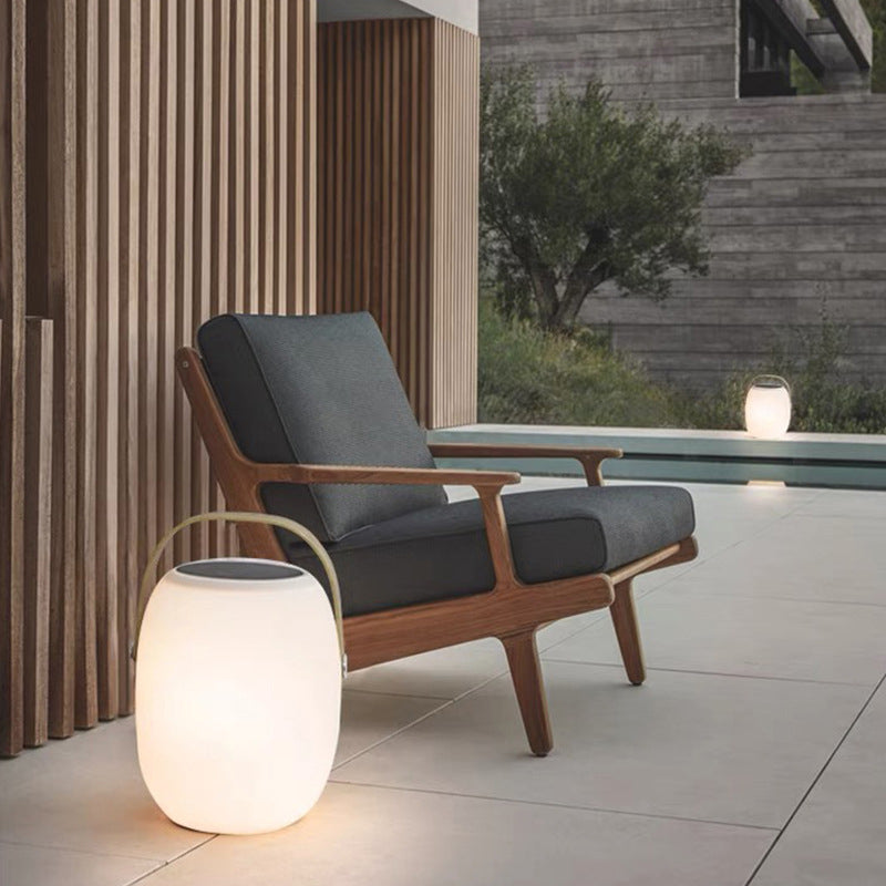 Waterproof Solar-Powered Portable LED Basket Light for Outdoor Decor