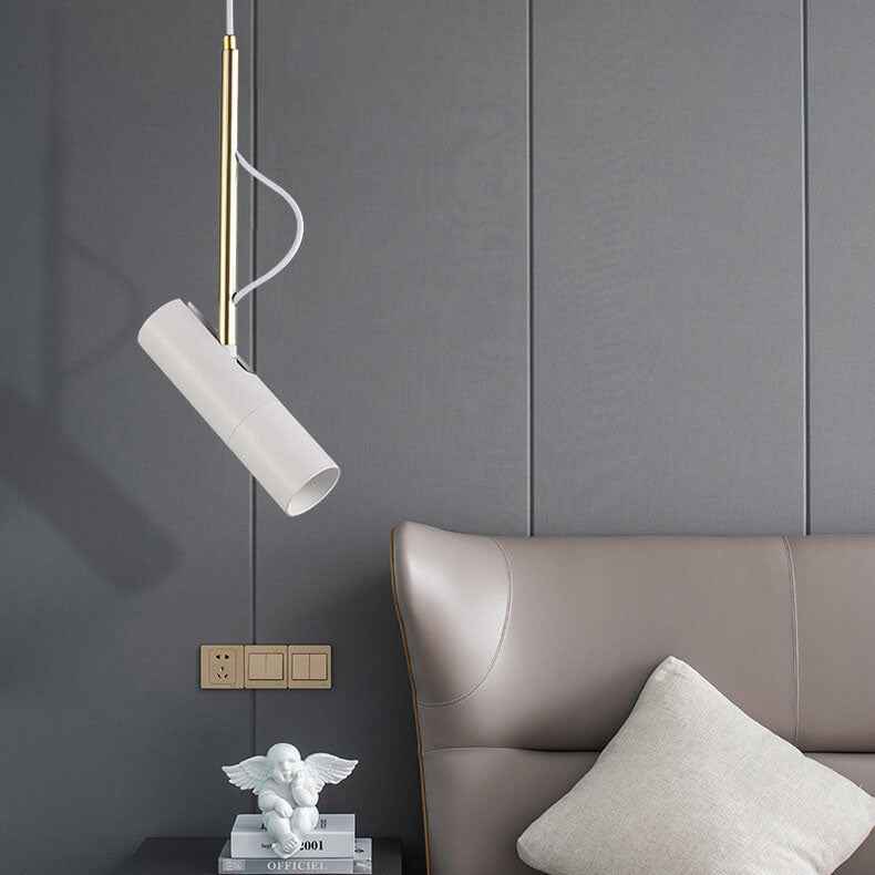 Contemporary Gold 1-Light LED Spotlight Pendant