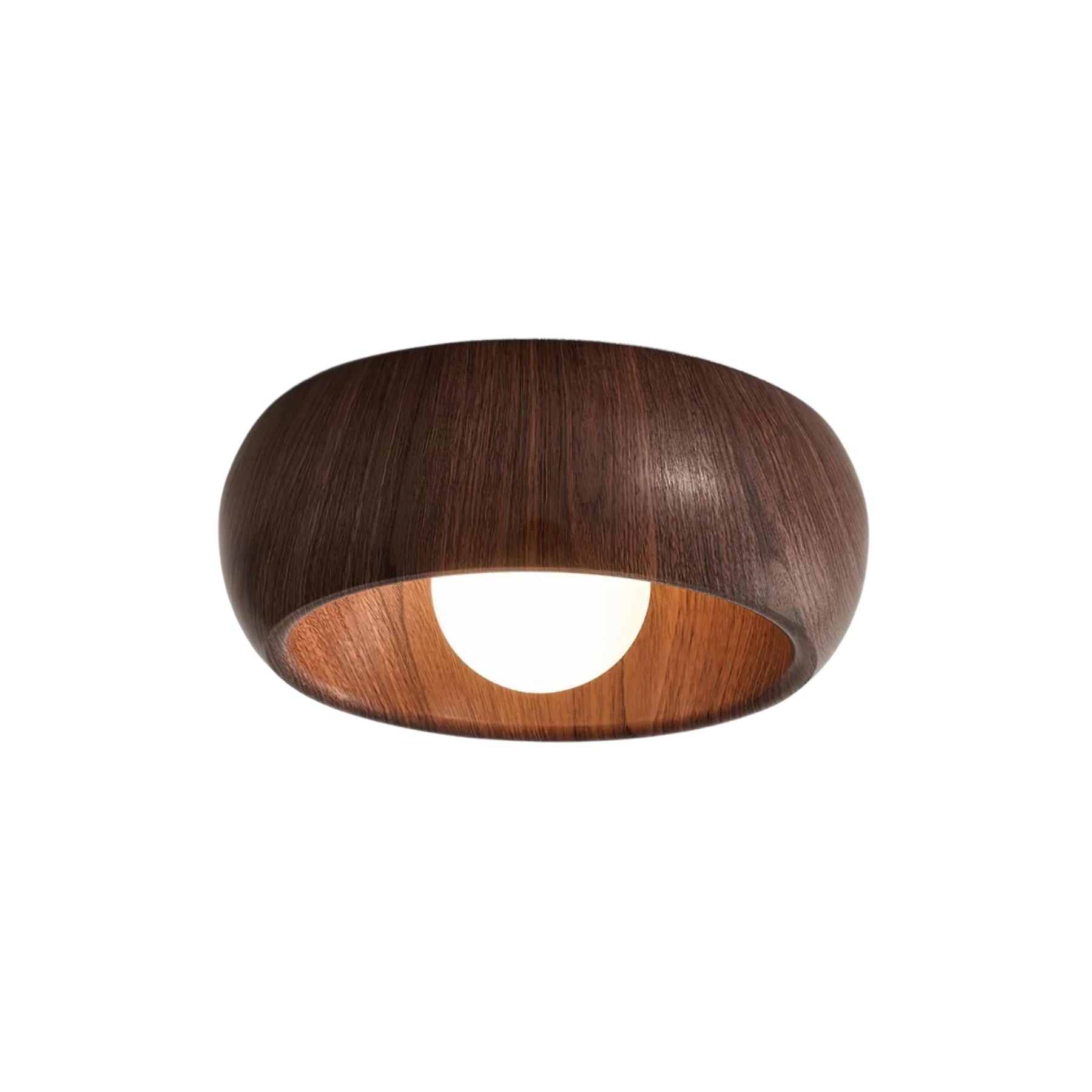 Bela Ceiling Lamp | Minimalist Wooden Design, Soft LED Lighting