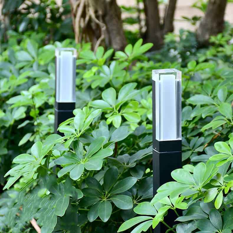Outdoor Waterproof Acrylic LED Lawn Light Column for Garden