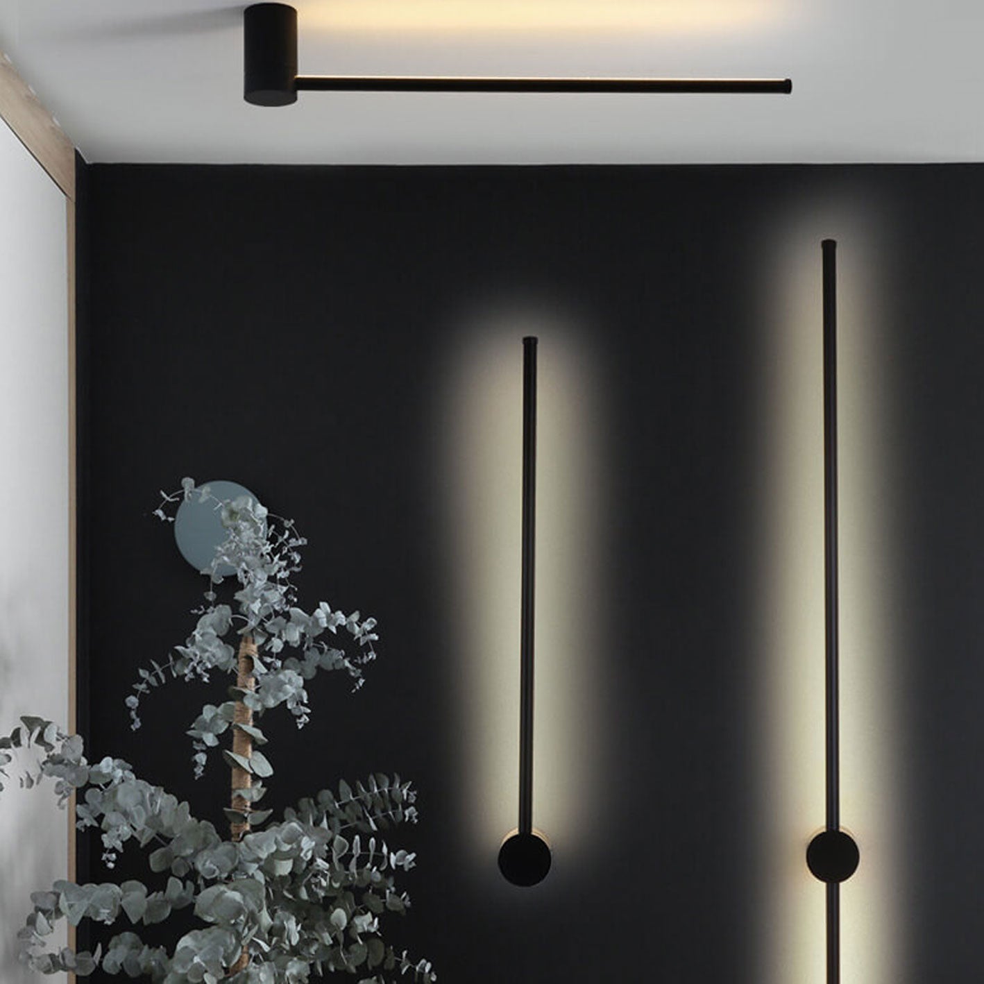 Sleek Aluminum LED Wall Sconce Light