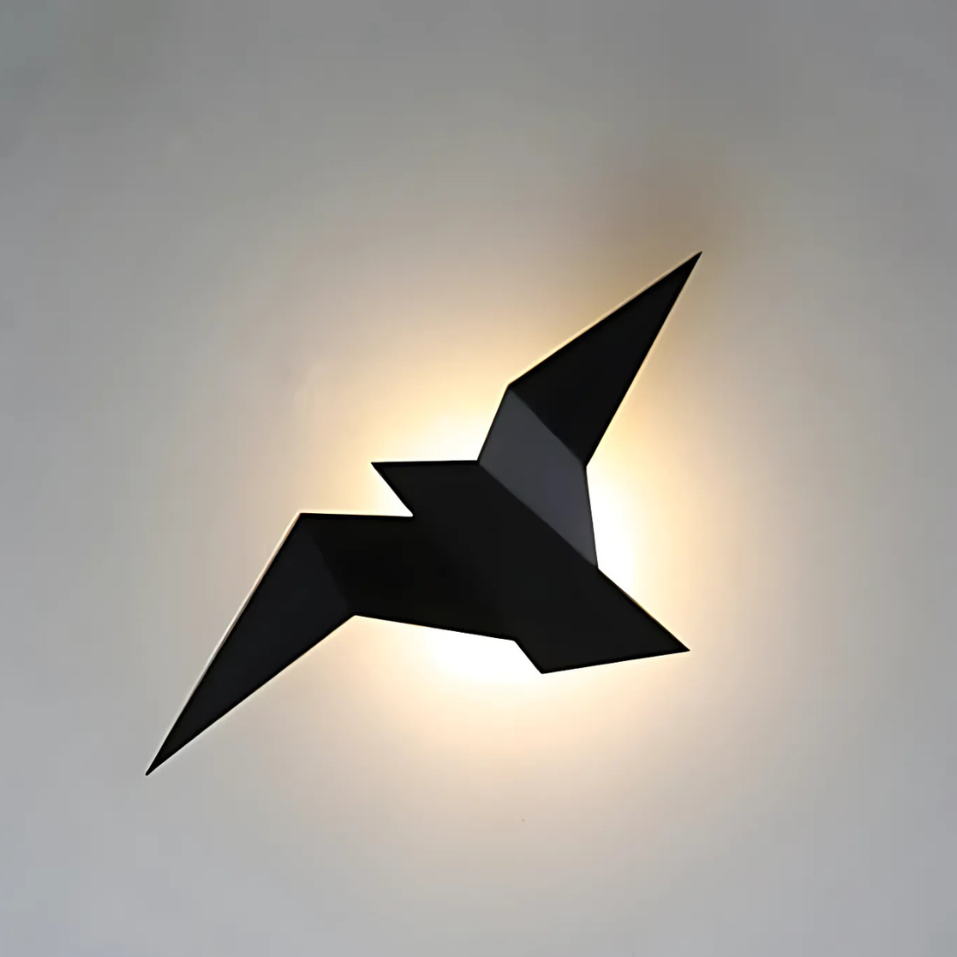 Fino Origami Wandlamp | Sfeervolle LED-verlichting, Metaal