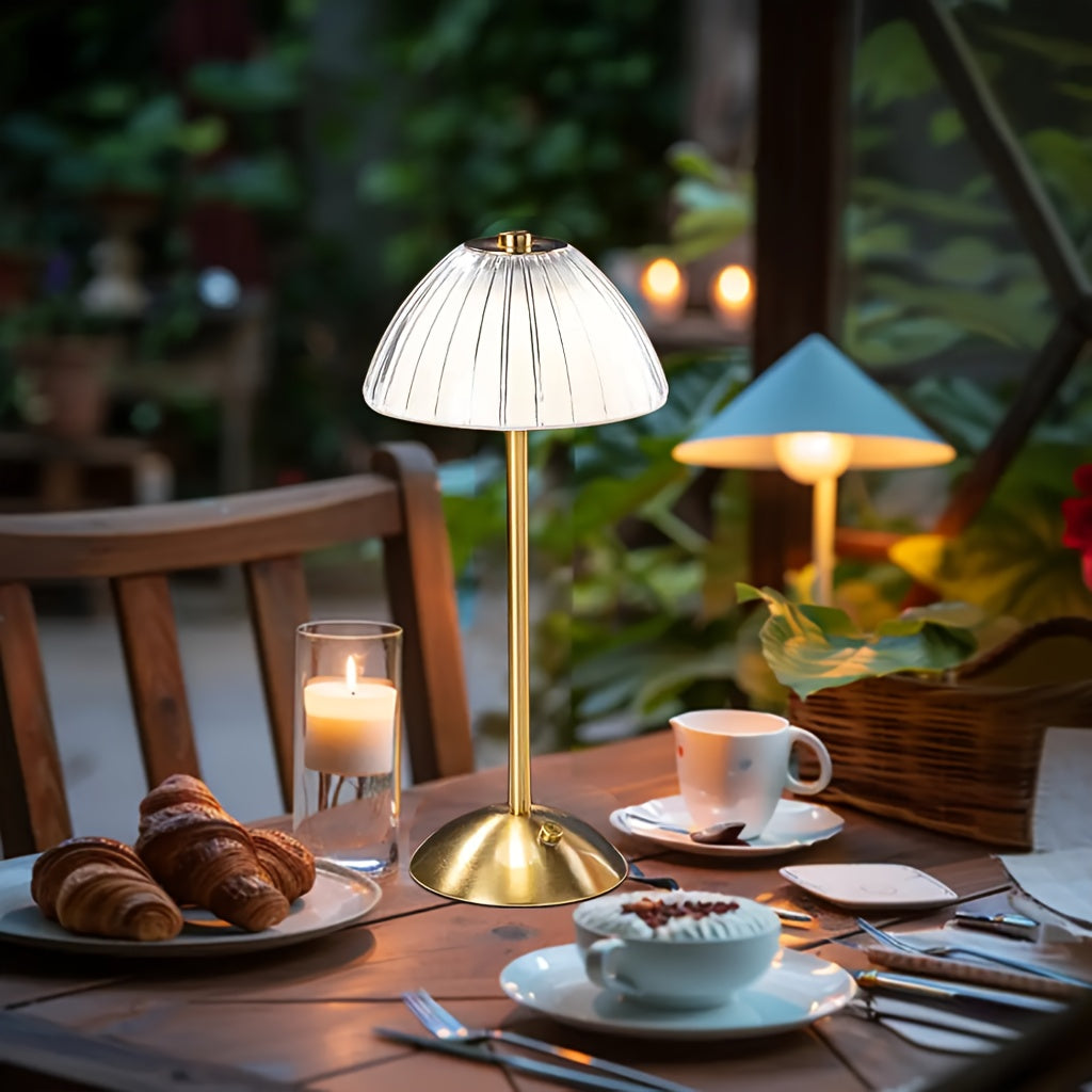 Bello Touch Table Lamp | Dimmable LED Light with Crystal Shade