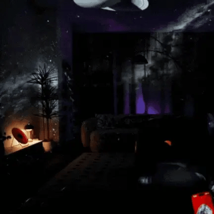 Celestia 4K Starfield Projector | 360-Degree Adjustable, USB Powered