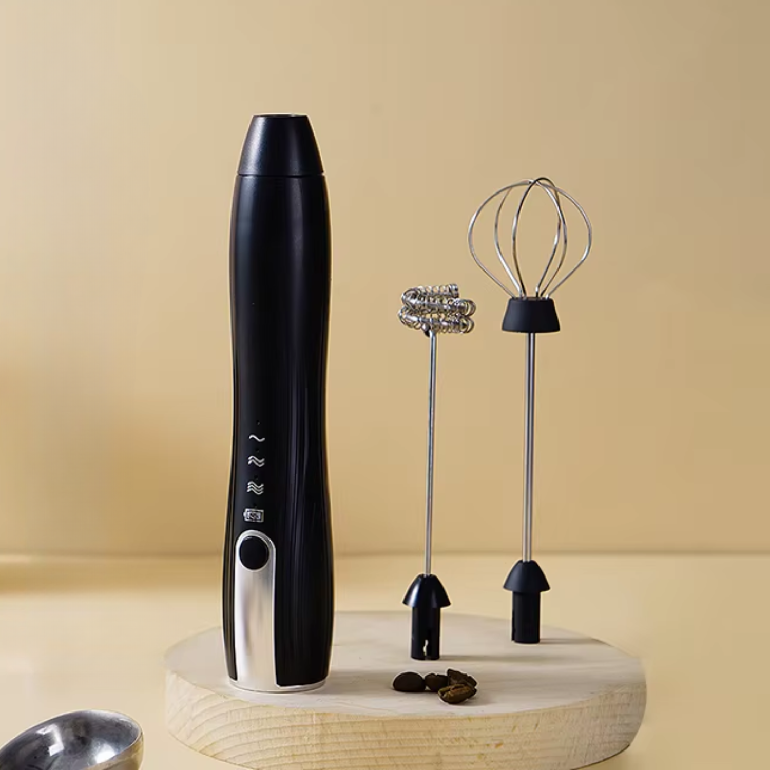 Brewista Wireless Coffee Whisk | 1200 mAh Battery, Stylish Stand