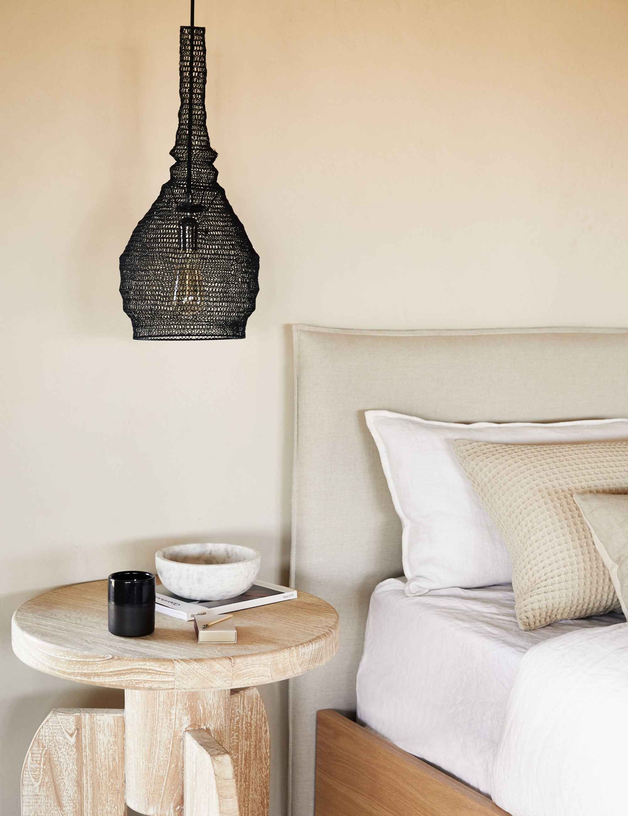 Ari Adjustable Pendant Light | Metal Mesh Shade