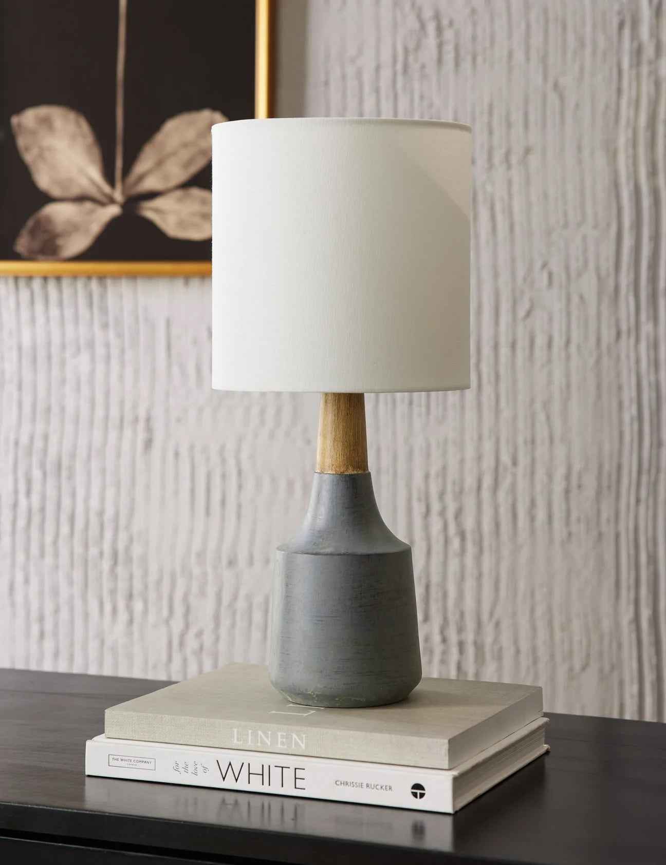 Mira Table Lamp | Antique Vase Design with Linen Shade