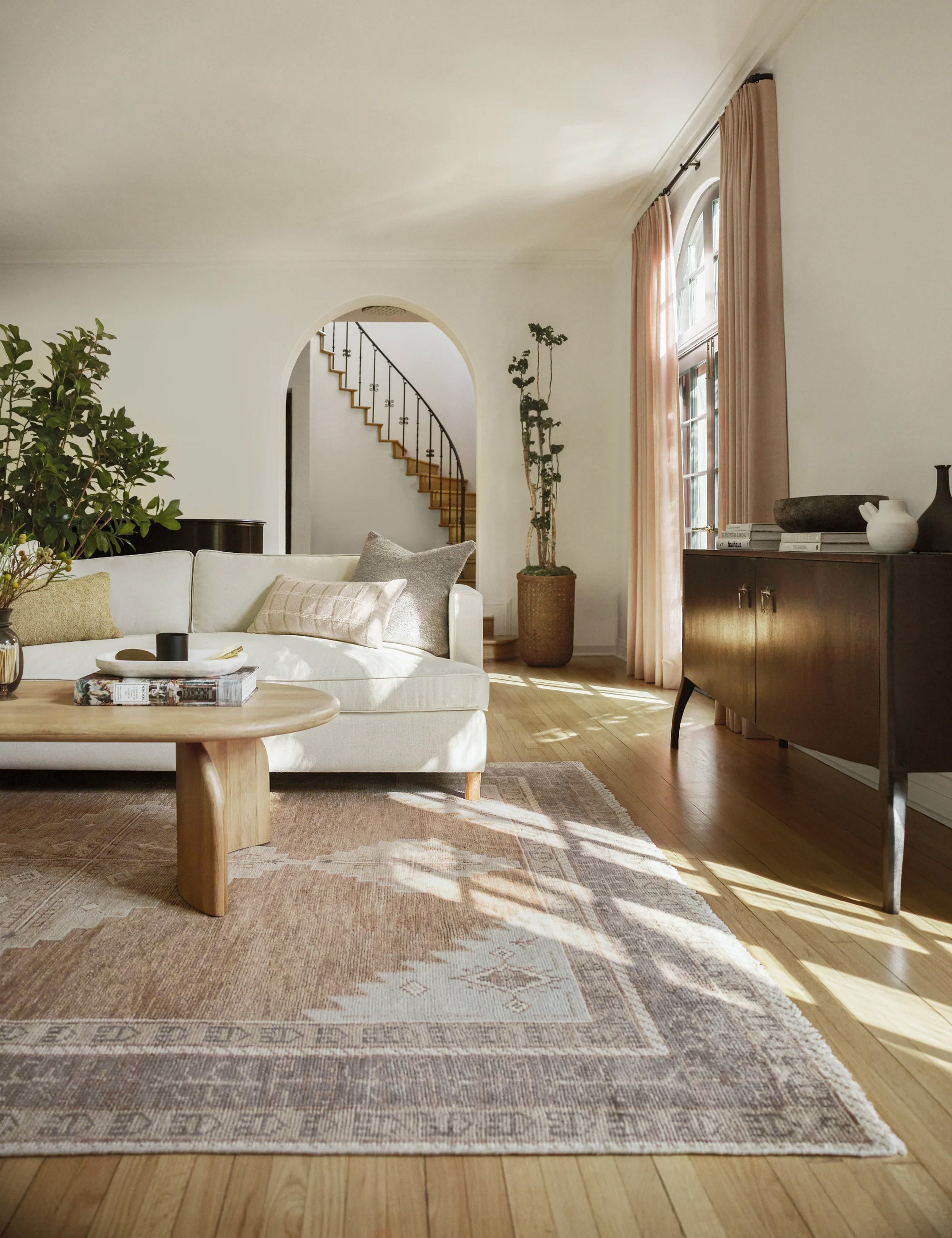 Kairo Wool Rug | Hand-Knotted, Low-Pile Geometric Design