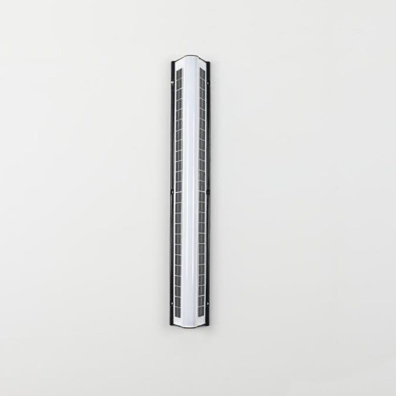 Contemporary Waterproof Outdoor Garden Wall Light with Long Acrylic Solar LED