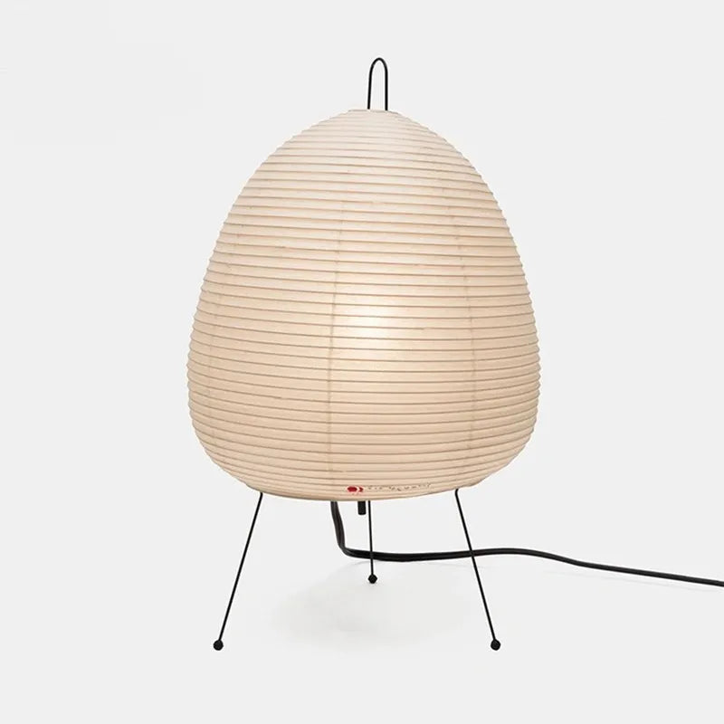 KumoWabi Table Lamp | Rice Paper Shade, Minimalist Design