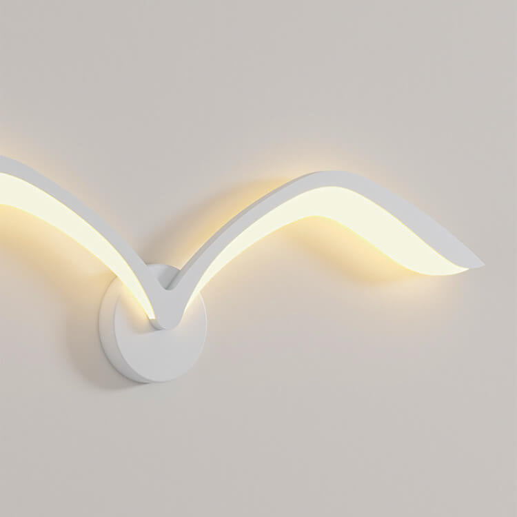 Minimalist Nordic Seagull Acrylic LED Wall Light