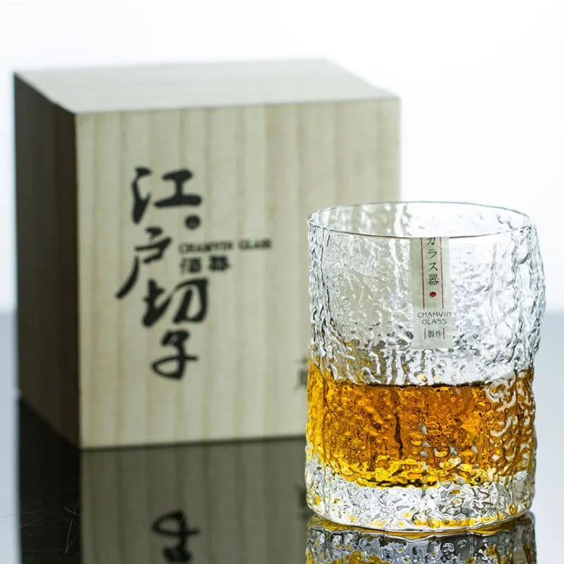 Borealis Whisky Glass | Handcrafted, High-Quality Heat-Resistant Glass