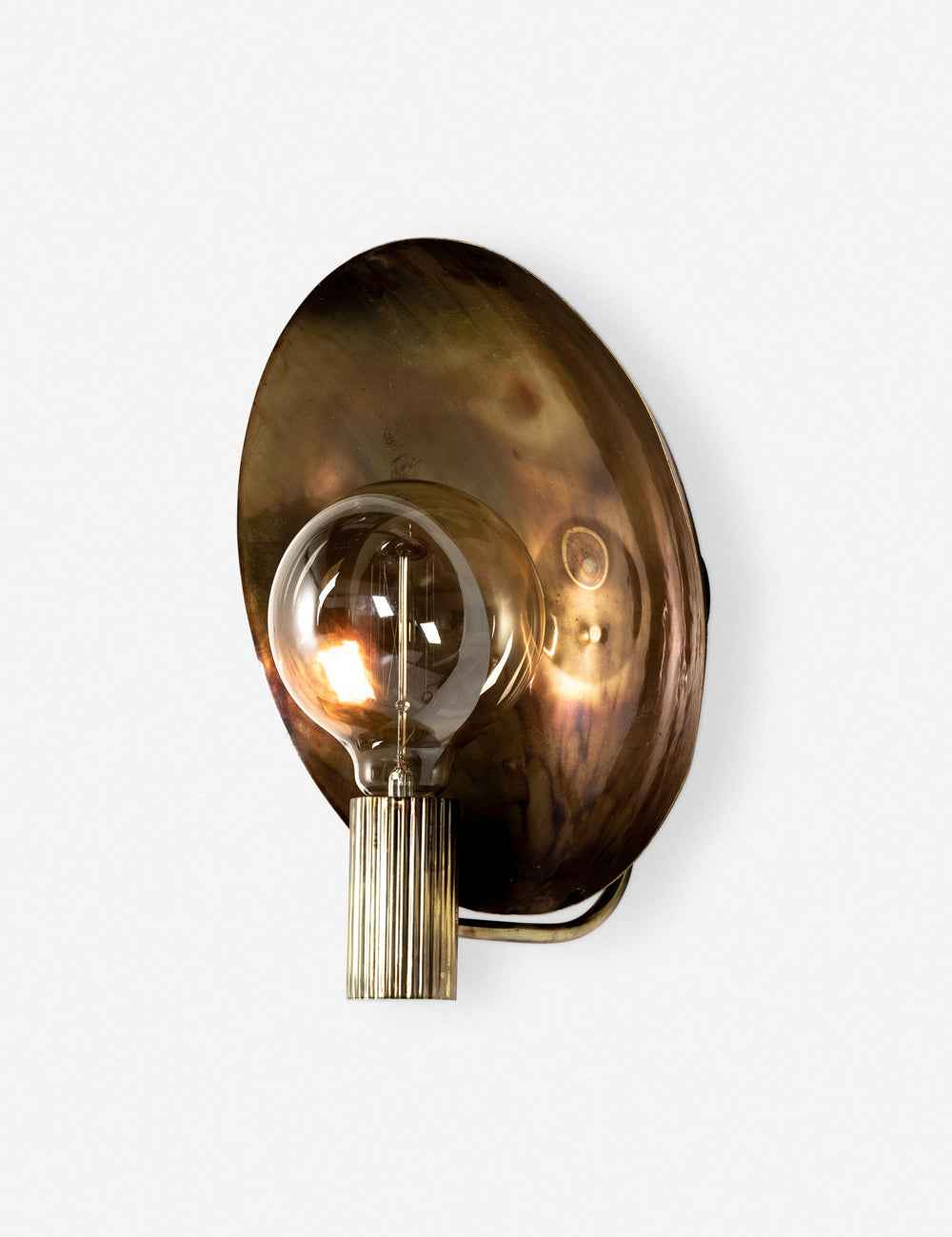 Elysian Wall Sconce | Hand-Finished Burnt Patina