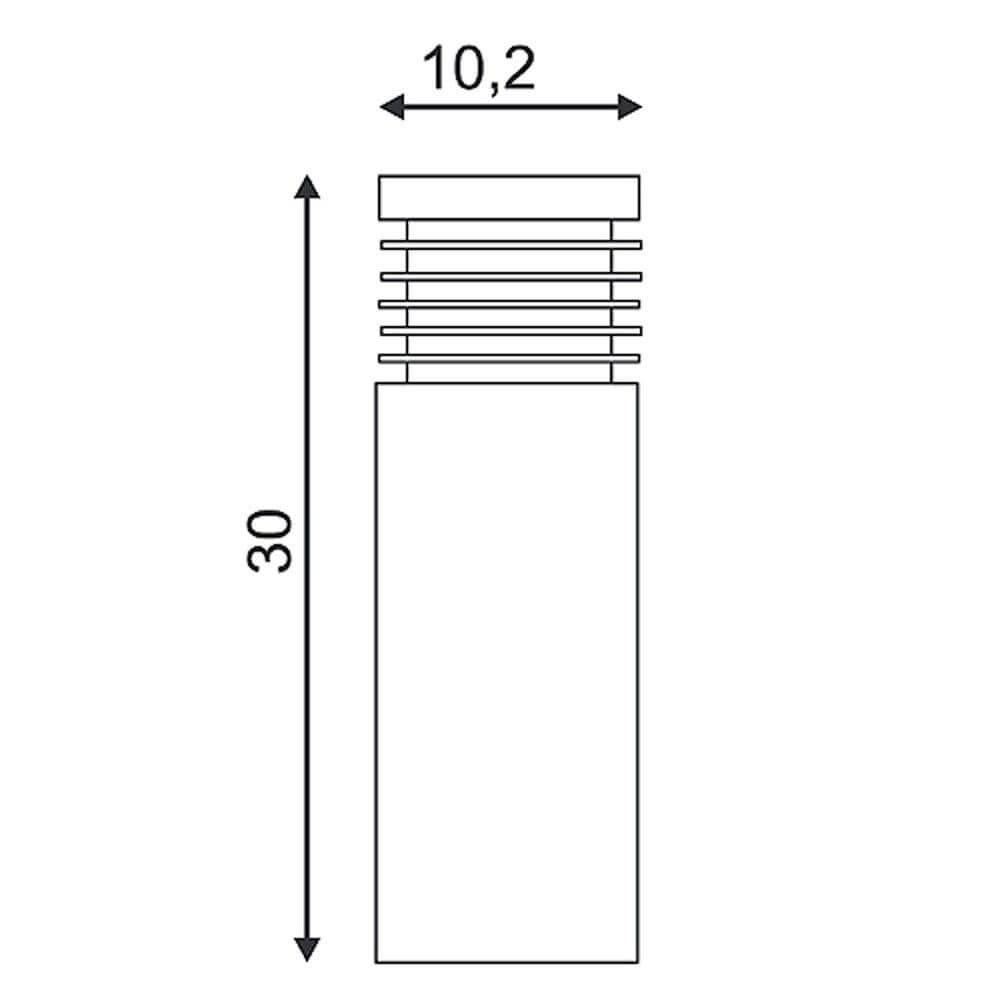 Bello Floor Lamp | Weather-Resistant Stainless Steel, IP44