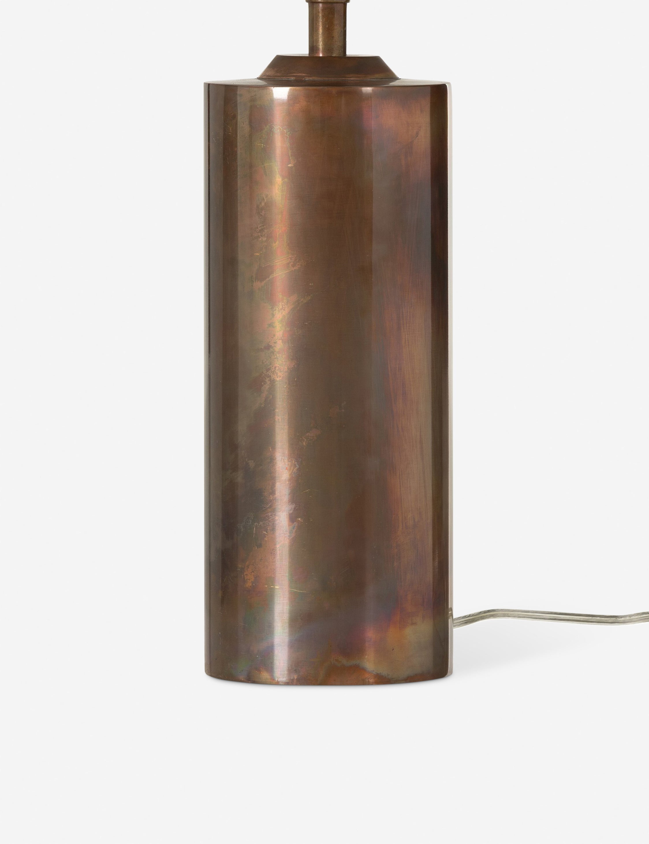 Sevigne Table Lamp | Sleek Metal Design, Columnar Base