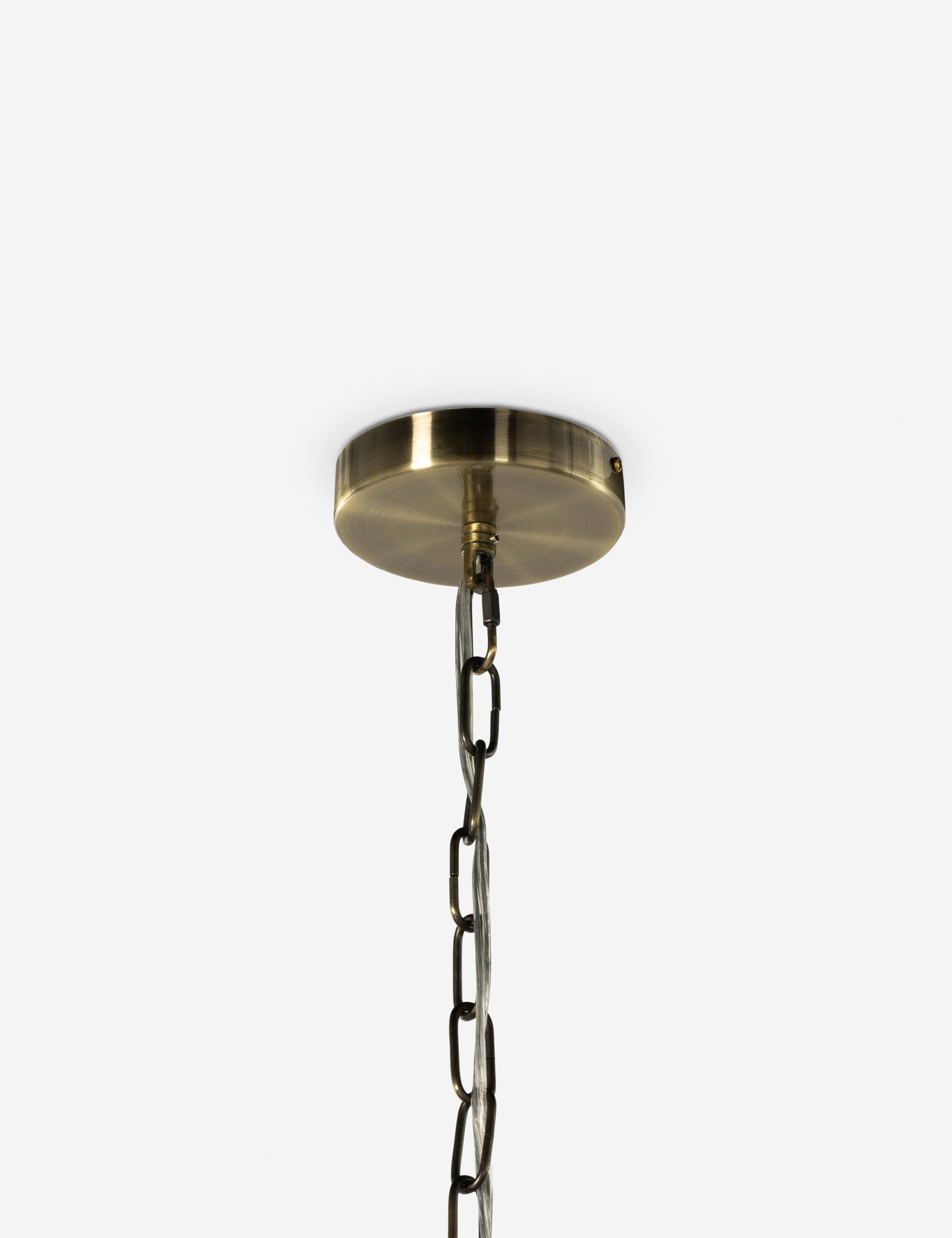 Juno Pendant Light | Talavera Ceramic Shade, Iron Chain