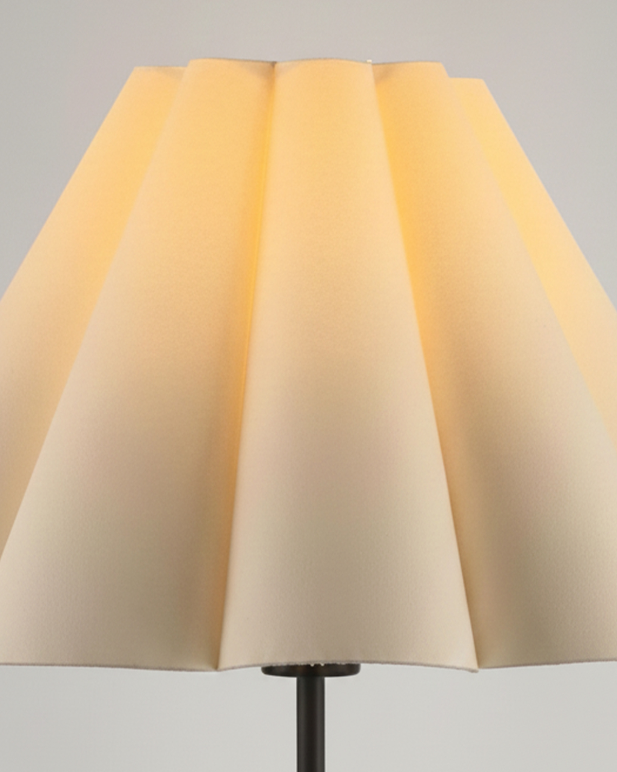 Luna Floor Lamp | Color Changing Bulb, Fluted Shade